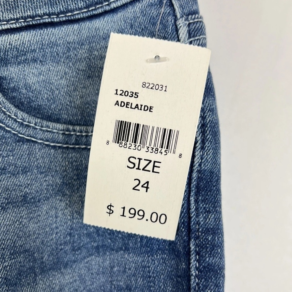 DL1961 Women’s Florence Cropped Mid Rise Skinny Jeans Size 24 - Picture 4 of 4